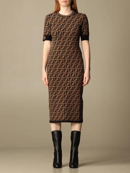 fendi turtleneck dress|fendi clothing australia.